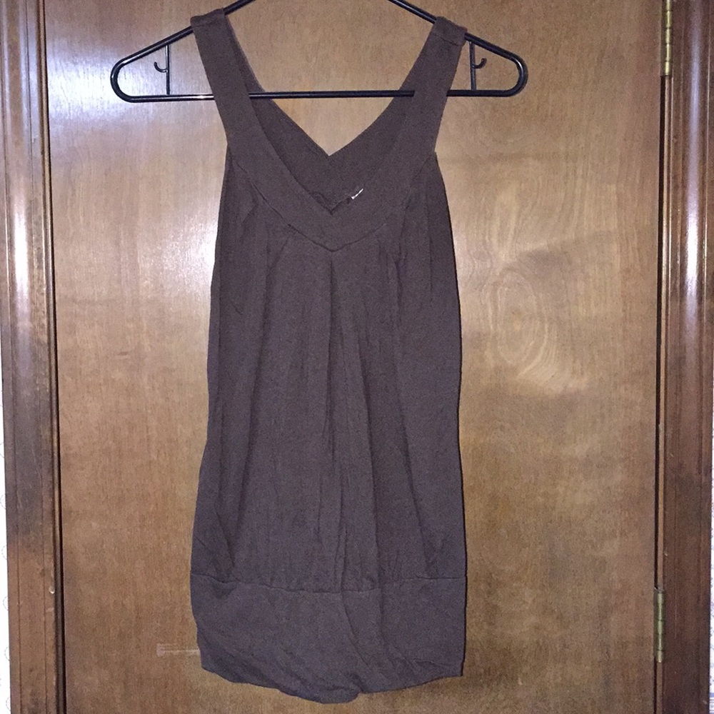 Long loose tee modal cotton tank size small